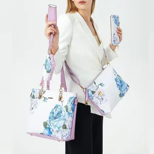 6 Pcs Handbags Womens Tote Shoulder Bag Top Handle Boston Bag Crossbody Bags