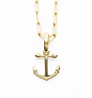 Anchor Charm Necklace