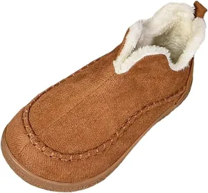 Ankle Boots for Women Low Heel Slip On Walking Shoes Hiking Boots Women Waterproof Round Toe Flat Casual Shoes