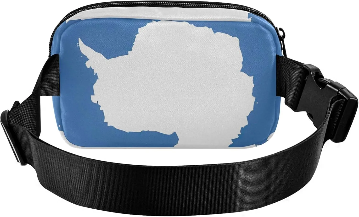 Antarctica Flag Women Fanny Pack Waterproof Anti Theft Belt Bag Fashion Waist Purse for Women