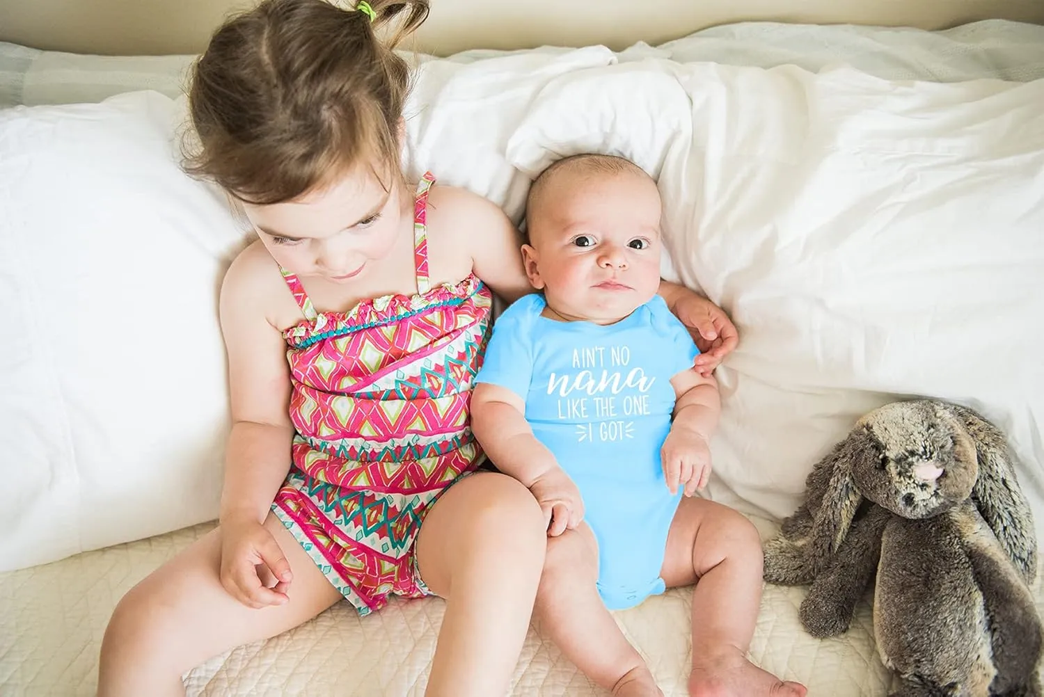 AW Fashions Ain't No Nana Like the One I Got Baby Bodysuit Cute Newborn Girl Trendy Boy Outfit Baby Wear