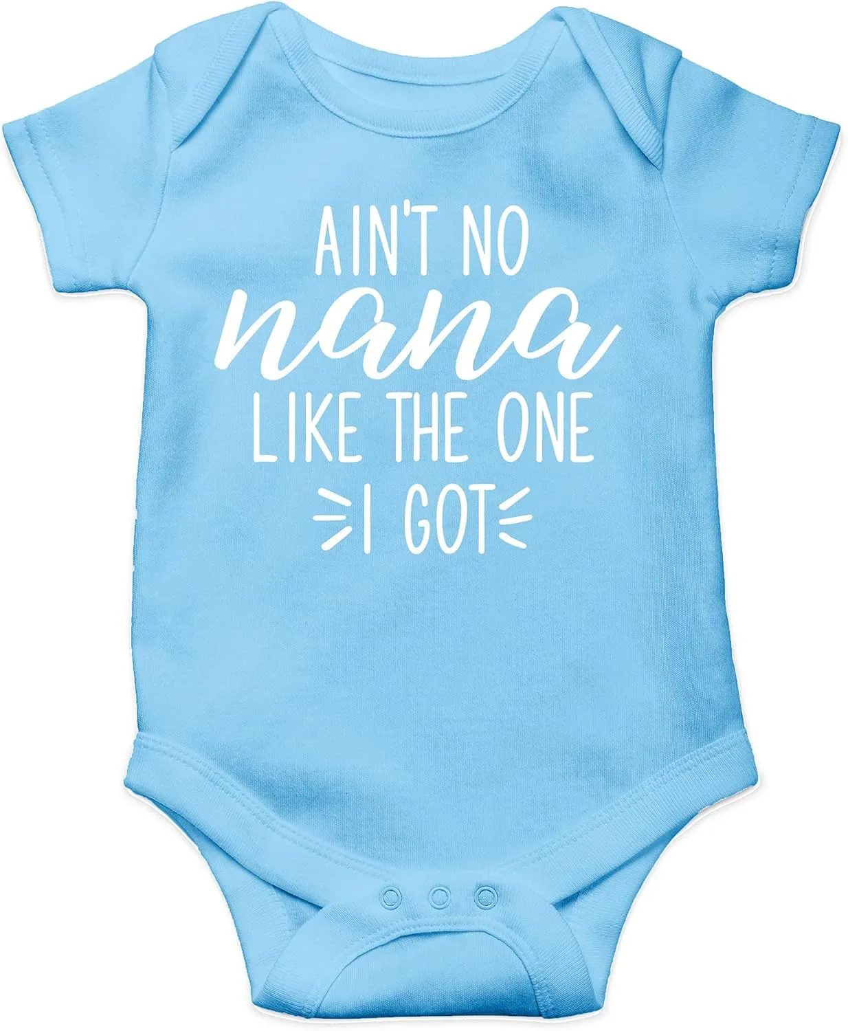 AW Fashions Ain't No Nana Like the One I Got Baby Bodysuit Cute Newborn Girl Trendy Boy Outfit Baby Wear