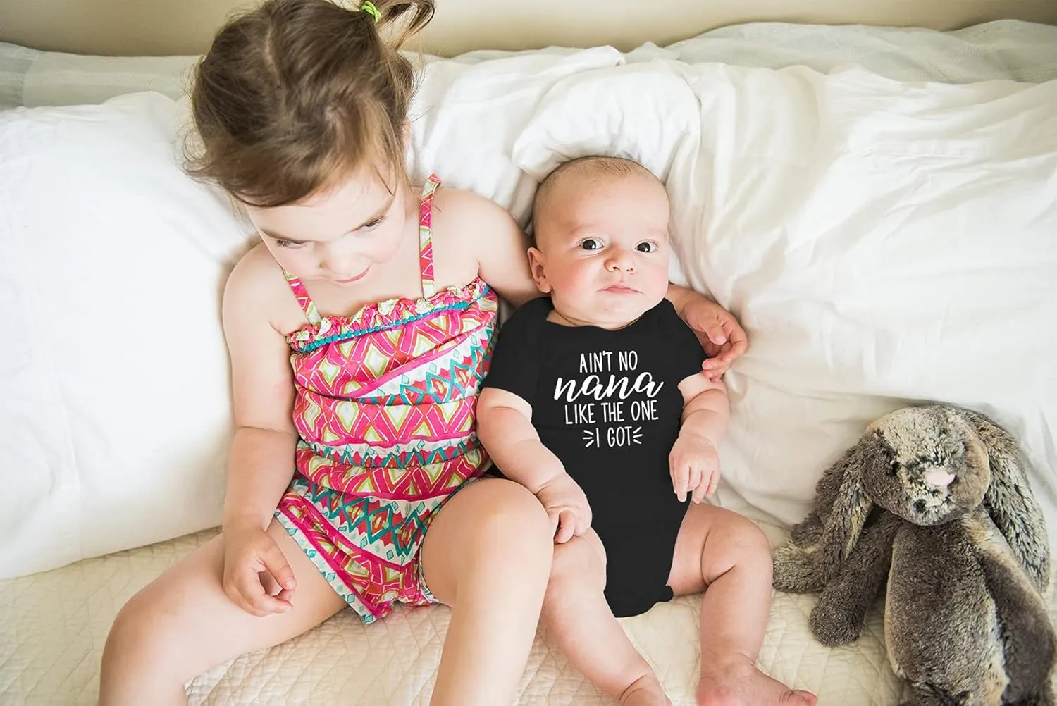 AW Fashions Ain't No Nana Like the One I Got Baby Bodysuit Cute Newborn Girl Trendy Boy Outfit Baby Wear