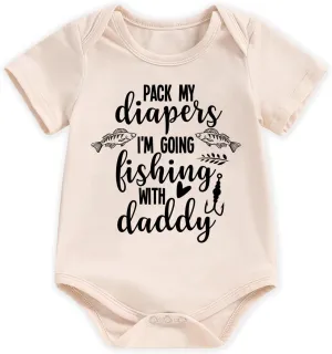 Baby Boys Girls Bodysuit Funny Unisex Newborn Romper Short Sleeve Infant Neutral Outfits Jumpsuit 0-12 Months