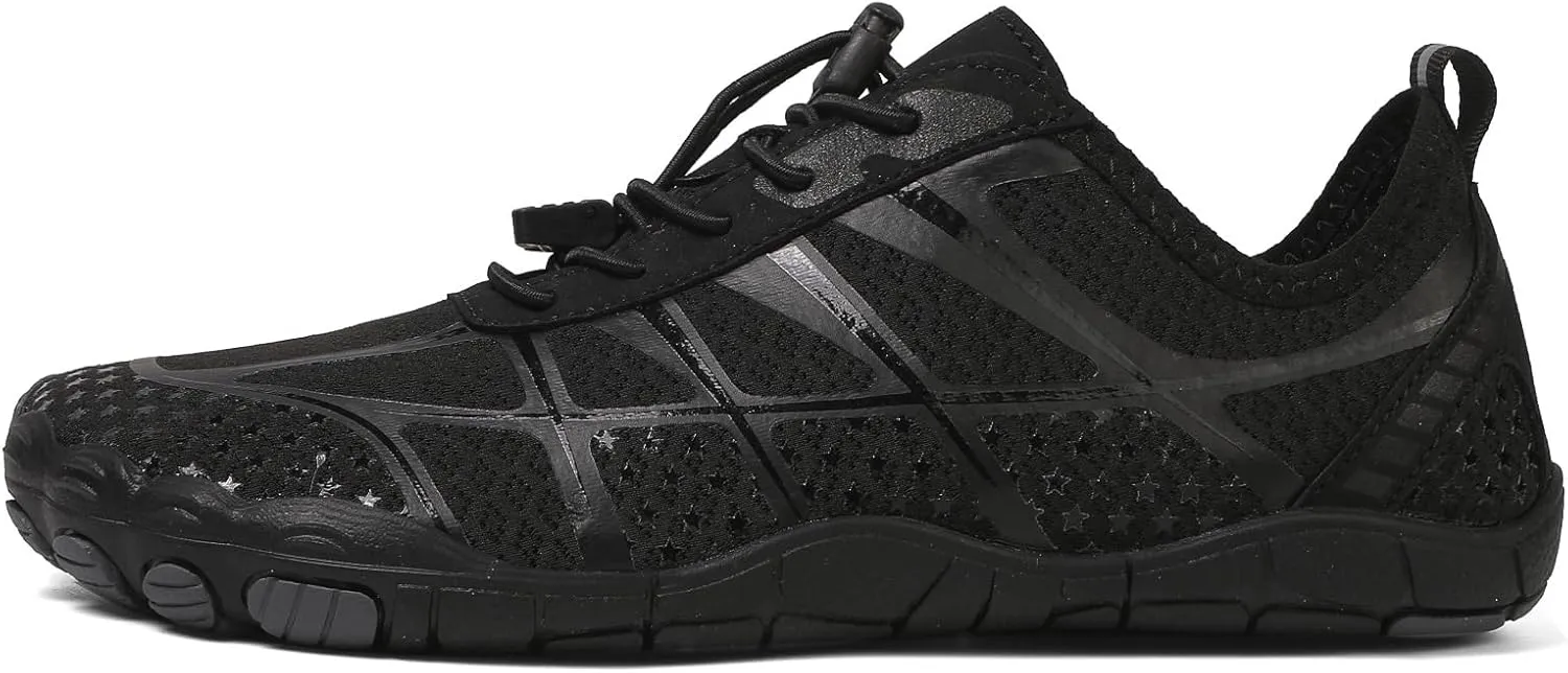 Barefoot Shoes for Women Men, Hiking Footwear Barefoot, Minimalist Zero Drop Hiking, Trail Running, Water Shoes, Wide Toe Box, Non Slip, Breathable, Unisex Barefoot Footwear for Cross Training