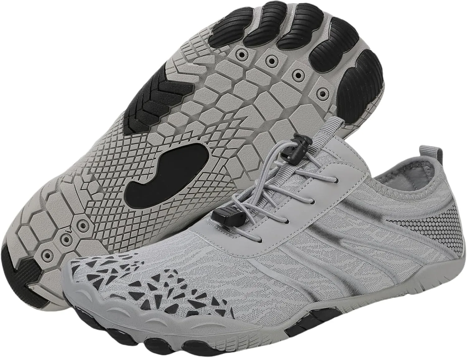 Barefoot Shoes for Women Men, Hiking Footwear Barefoot, Minimalist Zero Drop Hiking, Trail Running, Water Shoes, Wide Toe Box, Non Slip, Breathable, Unisex Barefoot Footwear for Cross Training