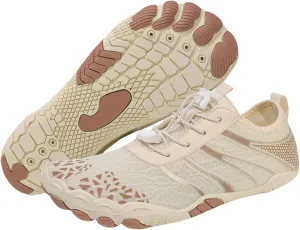 Barefoot Shoes for Women Men, Hiking Footwear Barefoot, Minimalist Zero Drop Hiking, Trail Running, Water Shoes, Wide Toe Box, Non Slip, Breathable, Unisex Barefoot Footwear for Cross Training