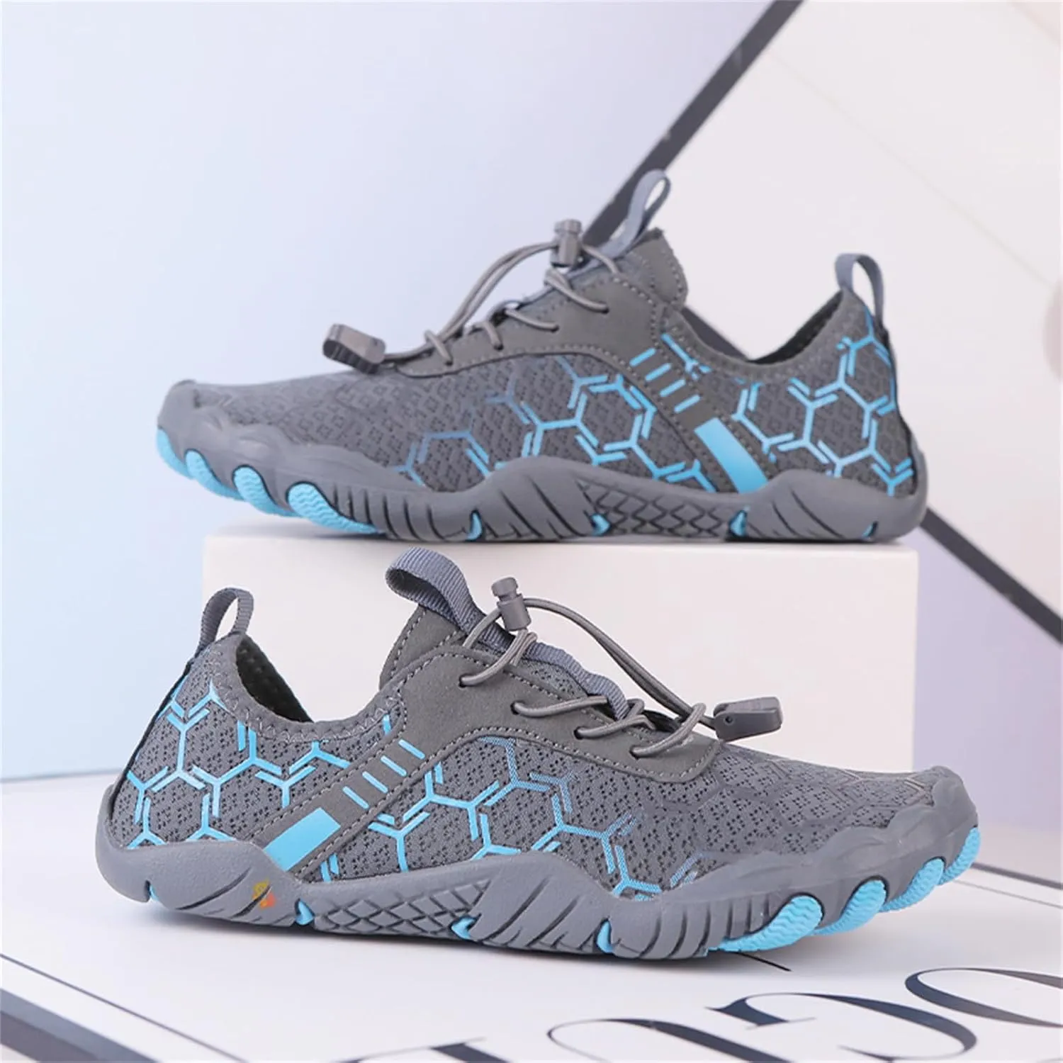 Barefoot Shoes for Women Men, Hiking Footwear Barefoot, Minimalist Zero Drop Hiking, Trail Running, Water Shoes, Wide Toe Box, Non Slip, Breathable, Unisex Barefoot Footwear for Cross Training