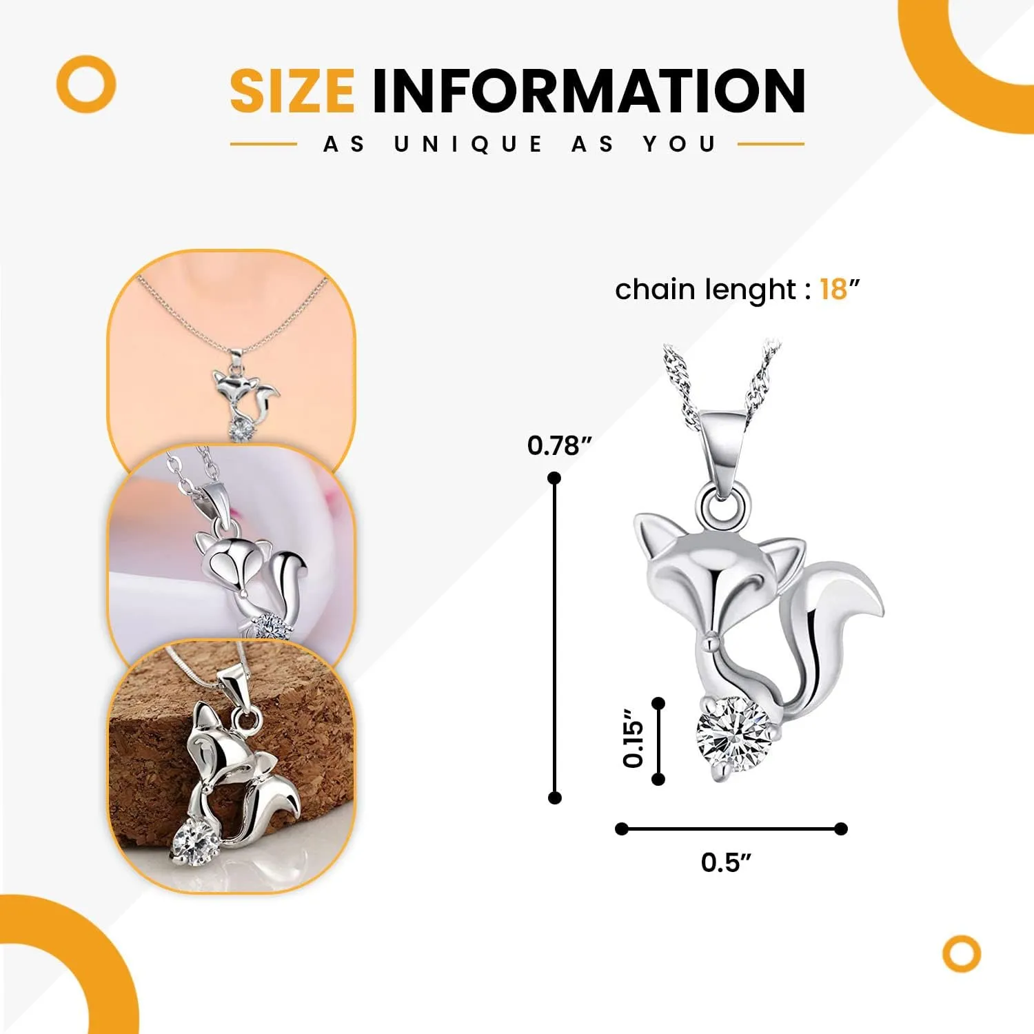 Blingsoul Pendant Necklace for Women - Stylish Assortment of Elegant Pendants Fashion Necklaces for Women Jewelry Gift
