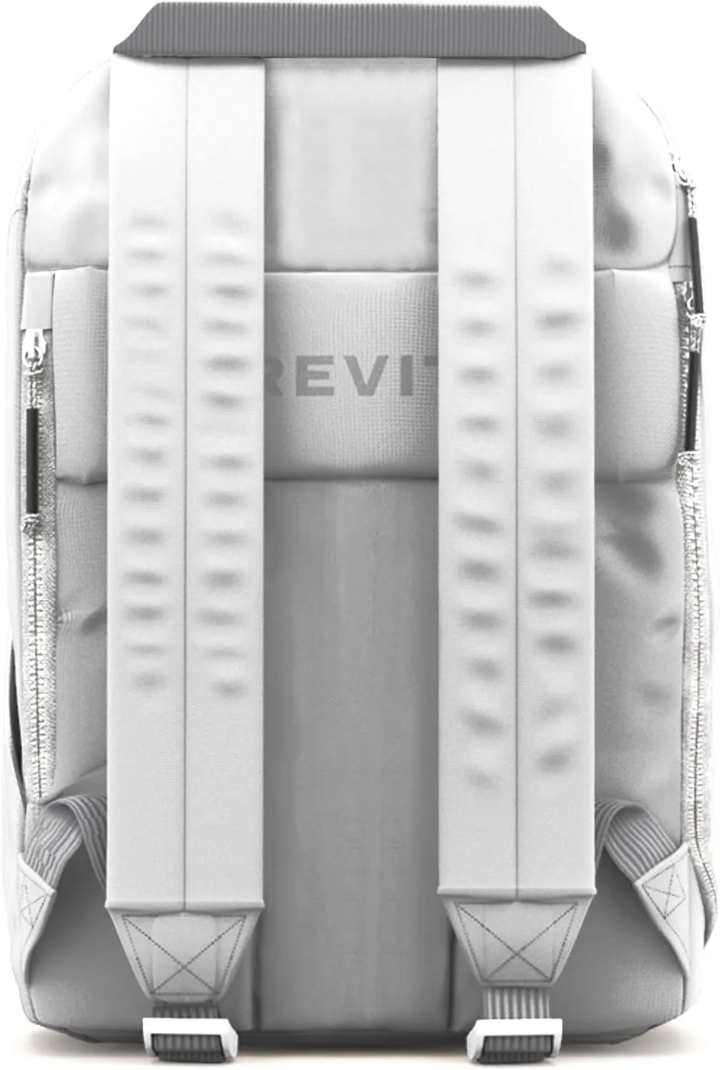 BREVITE The Backpack- Casual daypack backpacks for every function. Compact but spacious 18L aesthetic traveling backpack with laptop compartment. (Gray)