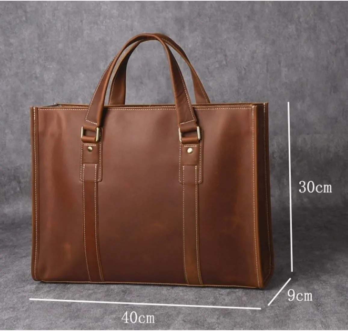 Briefcases Handbags Messenger Shoulder Bags Men's Leather Large Crossbody Bags Laptop Bags Totes