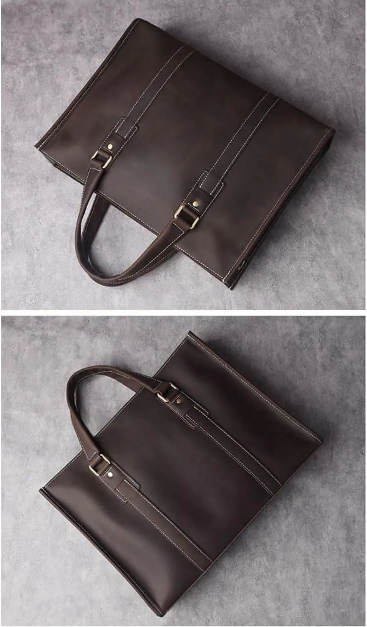 Briefcases Handbags Messenger Shoulder Bags Men's Leather Large Crossbody Bags Laptop Bags Totes