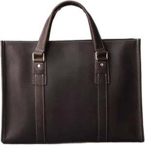 Briefcases Handbags Messenger Shoulder Bags Men's Leather Large Crossbody Bags Laptop Bags Totes