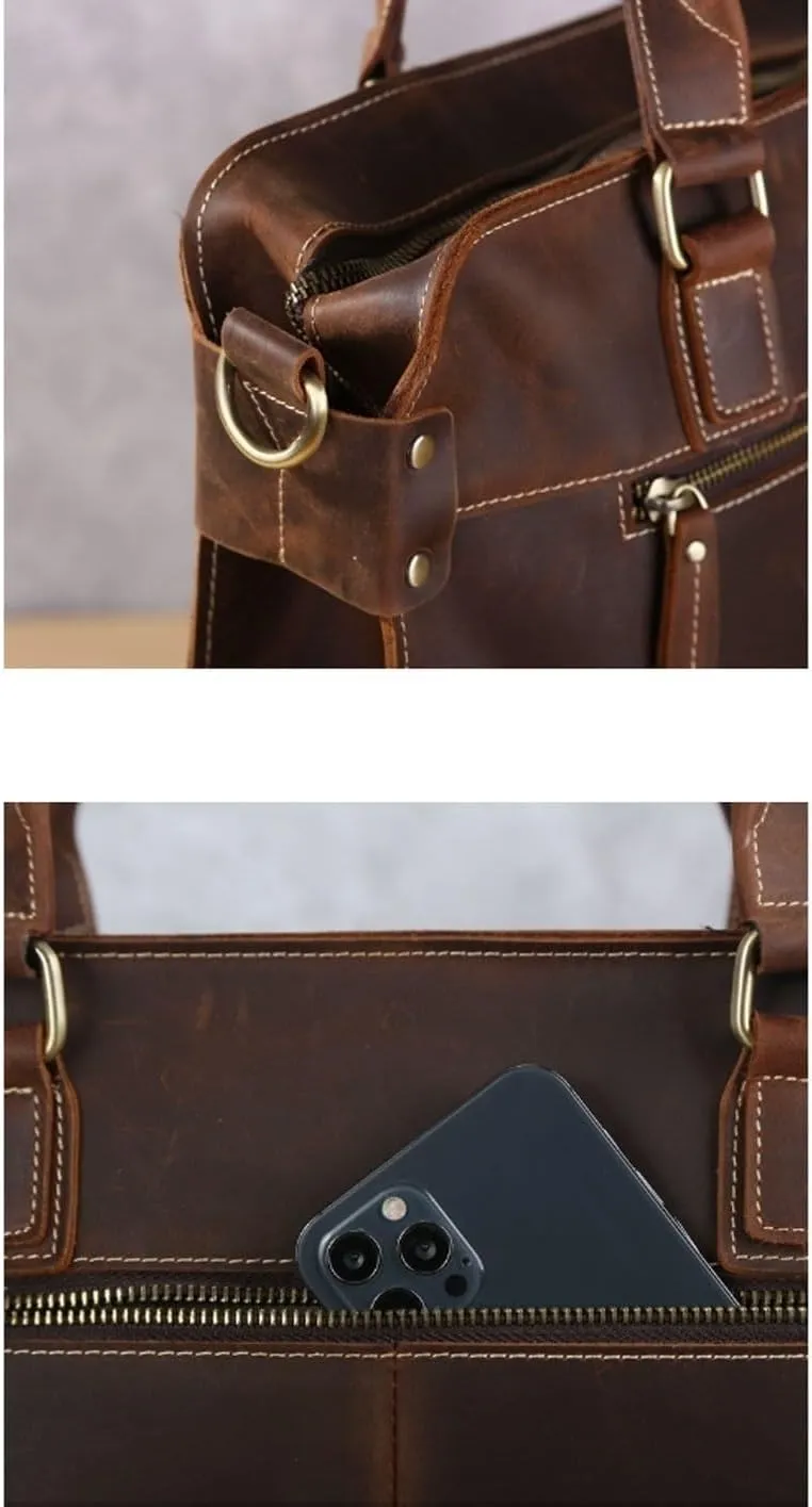 Briefcases Luggage Bags Men's Leather Shoulder Bags Laptop Bags Carrying Cases Handbags Totes