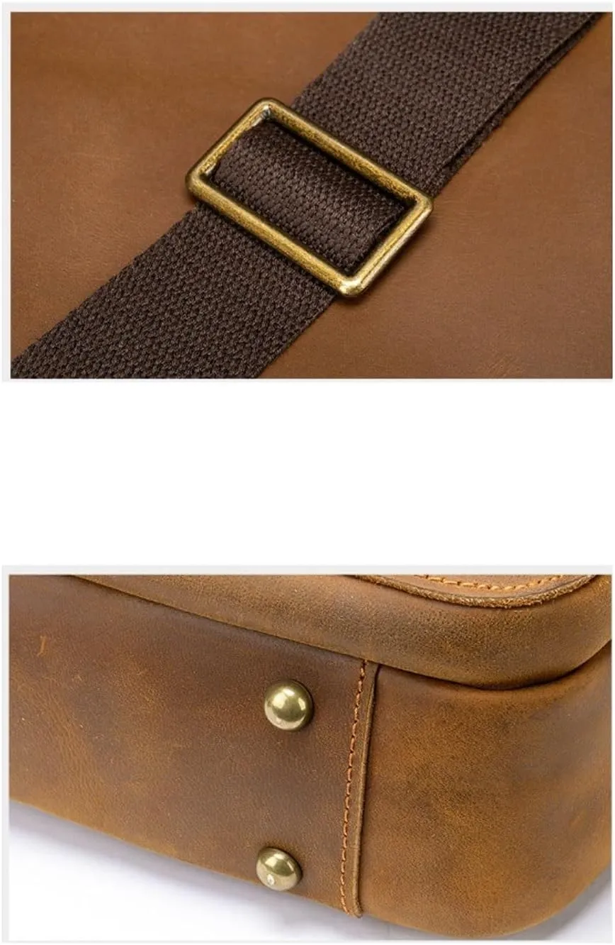 Briefcases Luggage Bags Messenger Shoulder Bags Men's Leather Large Laptop Bags Totes Handbags