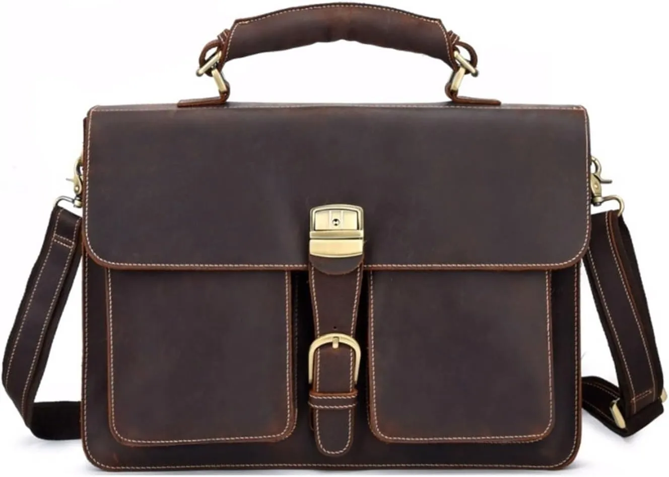 Briefcases Luggage Bags Totes Handbags Messenger Shoulder Bags Men's Leather Large Laptop Bags
