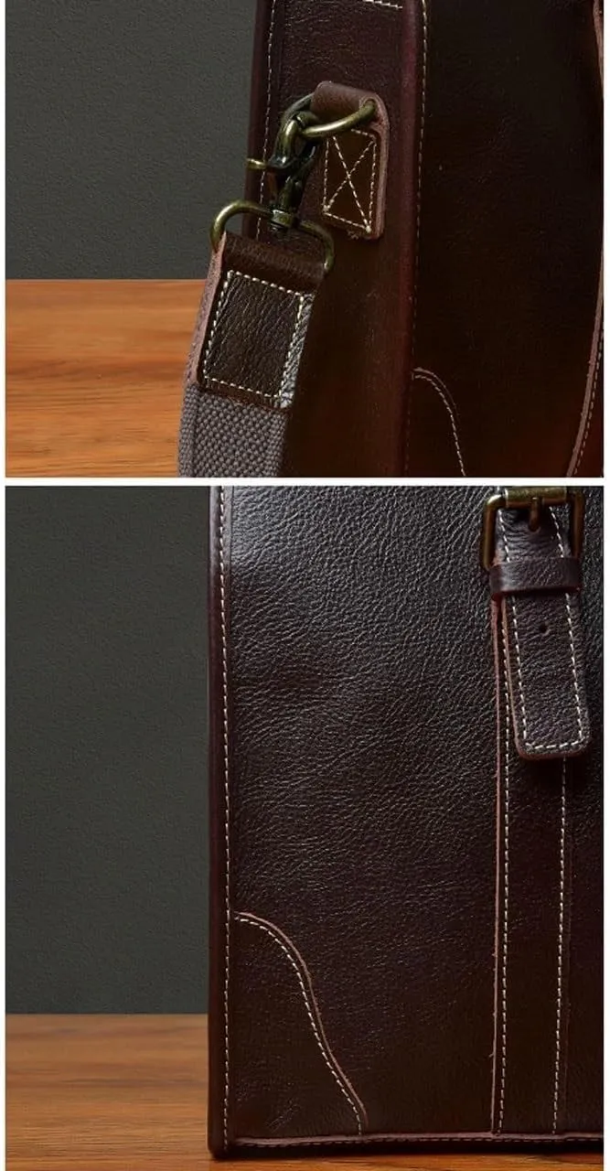 Briefcases Men's Leather Shoulder Bags Laptop Bags Luggage Bags Carrying Cases Totes Handbags Messenger Bags