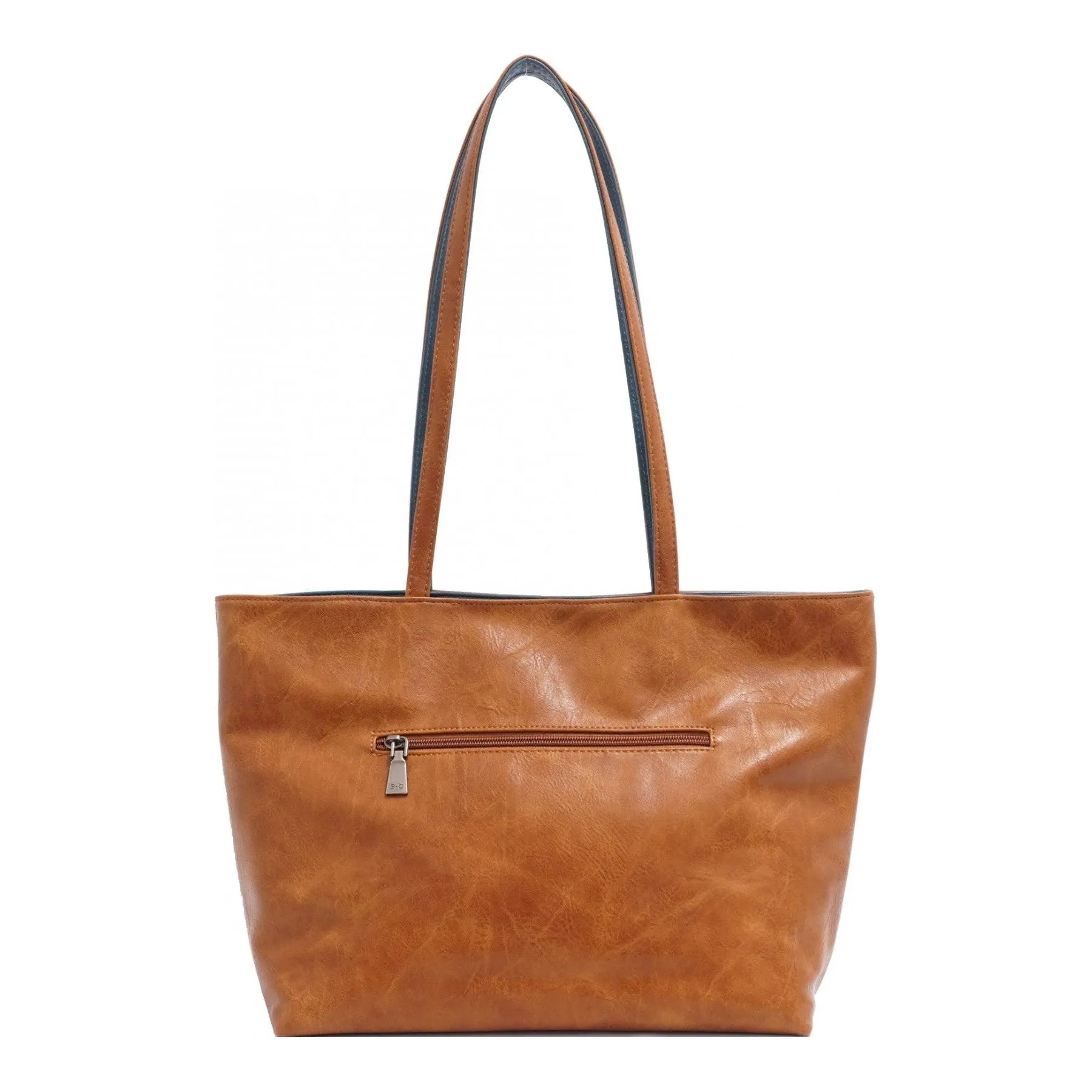 Brooke - 2 in One Reversible Tote Plus Extra Crossbody purse