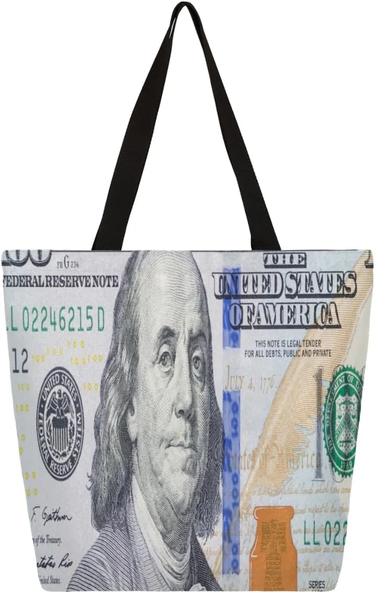 Canvas Tote Bag Large Women Casual Shoulder Bag Handbag Reusable Storage Shoulder Bag