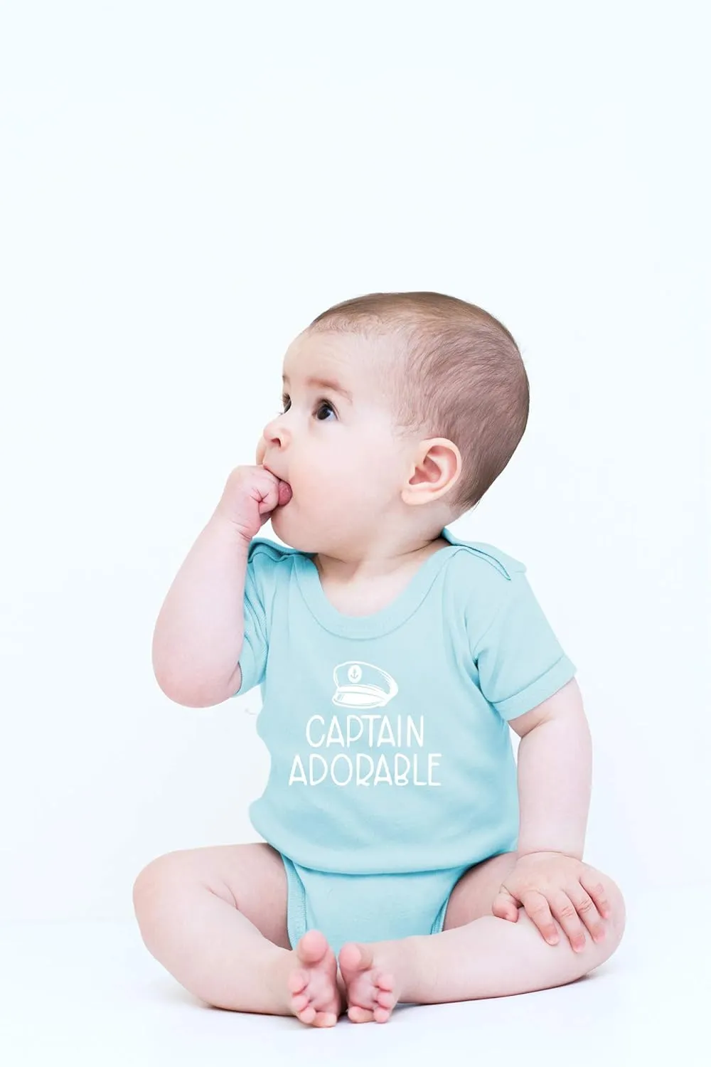 CBTwear Captain Adorable - Baby Clothes - Funny Newborn Bodysuit Outfits for Boys and Girls