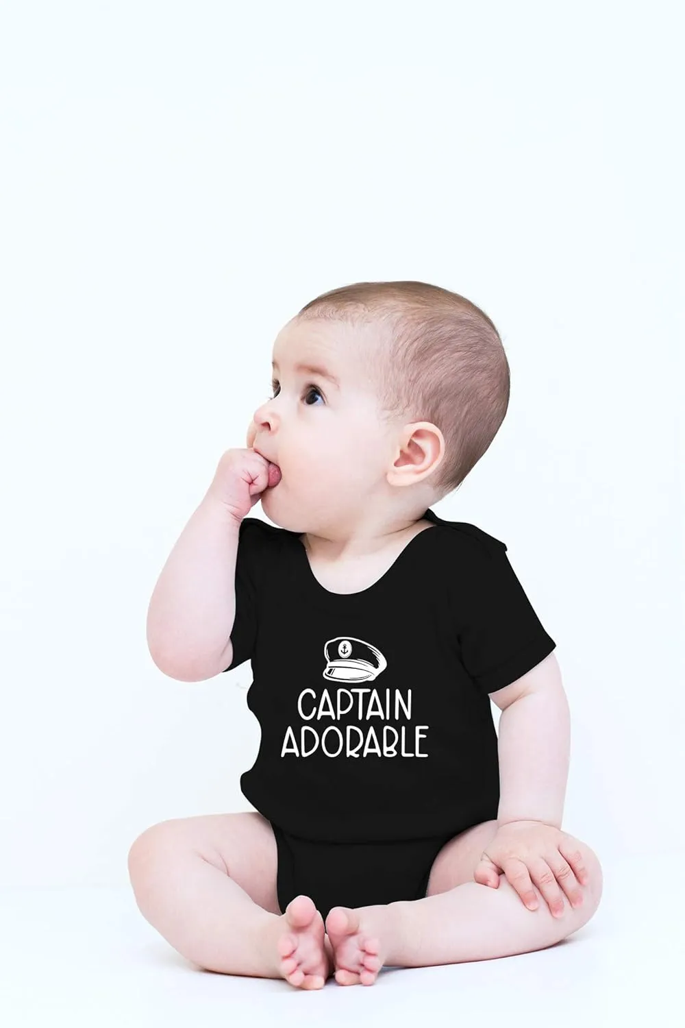 CBTwear Captain Adorable - Baby Clothes - Funny Newborn Bodysuit Outfits for Boys and Girls