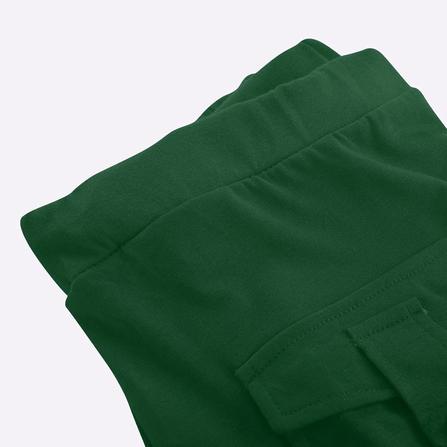 Ceboyel Capris for Women Casual Summer 3/4 Length Cropped Pants High Waist Ladies Cargo Capri Drawstring Trousers with Pocket