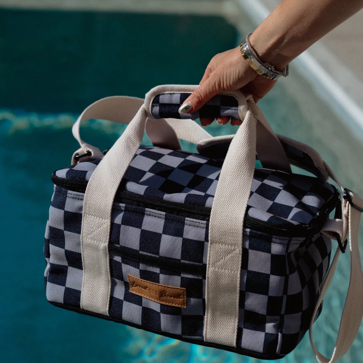 Checker Mini Cooler/Lunch Bag