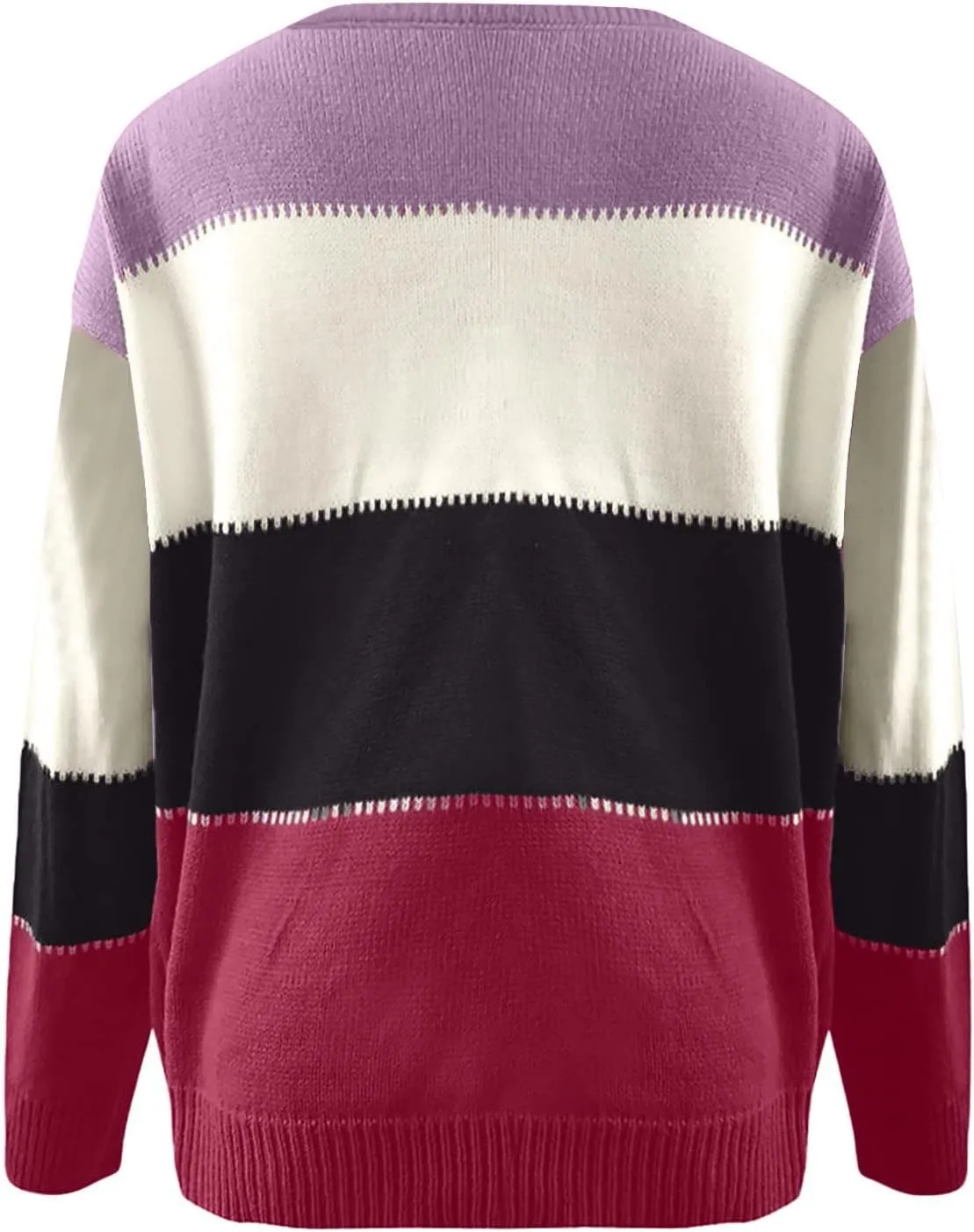 ChicCrate Womens Sweaters Fall 2025 Long Sleeve Shirts Knit Sweater Going Out Tops Tunic Dressy Casual Trendy Pullover