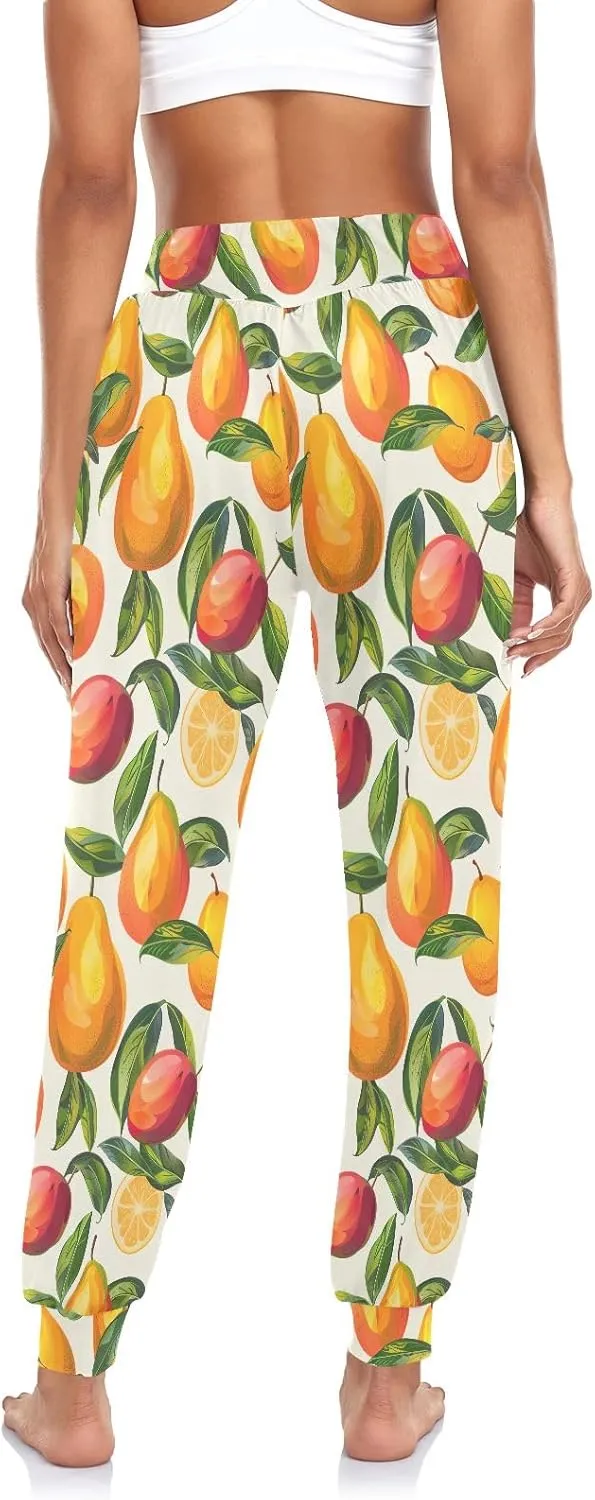 CHIFIGNO Harem Pants Women Athletic Pants Casual Loose Pants Women Hippie Pants