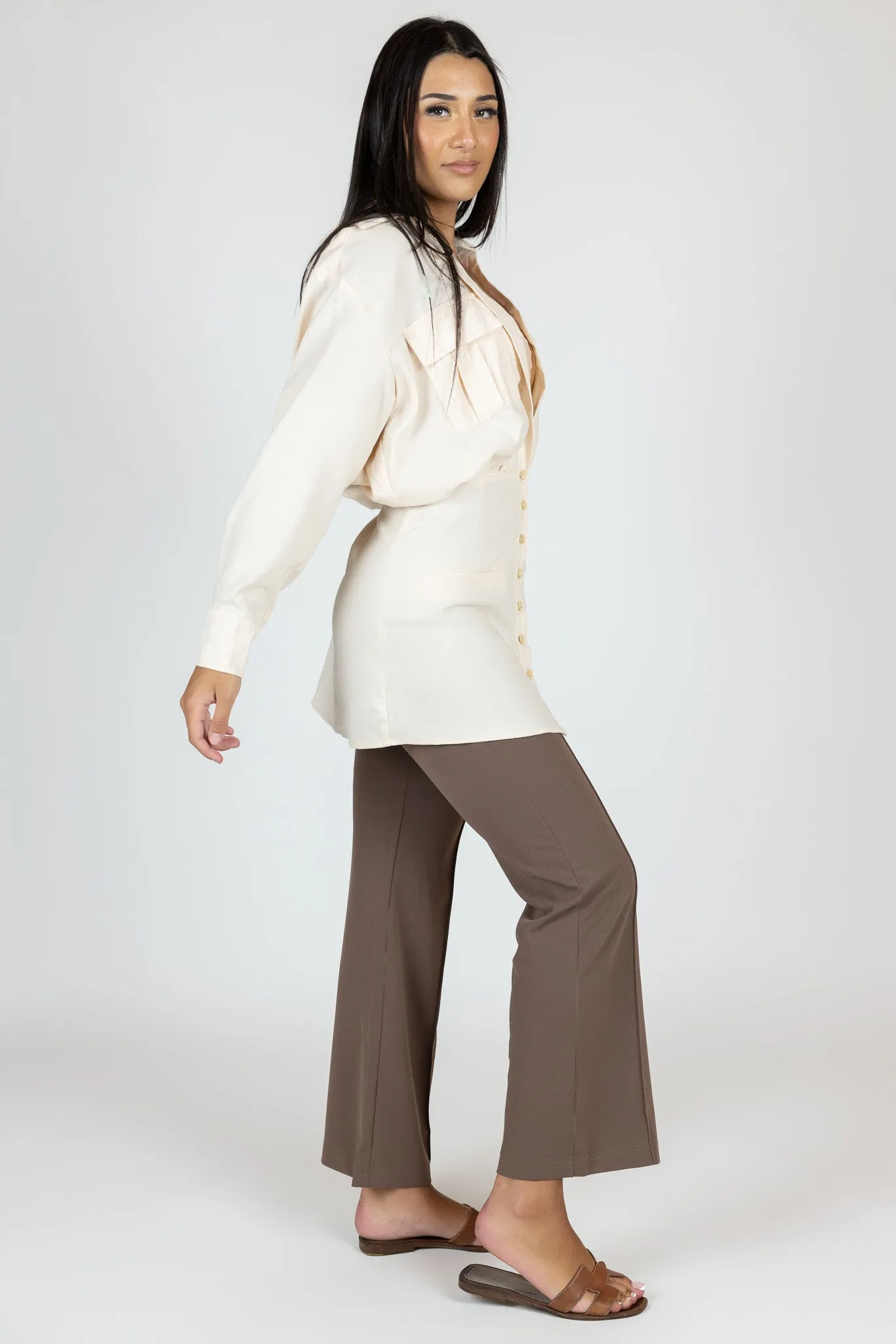 Cinch Puff Blouse