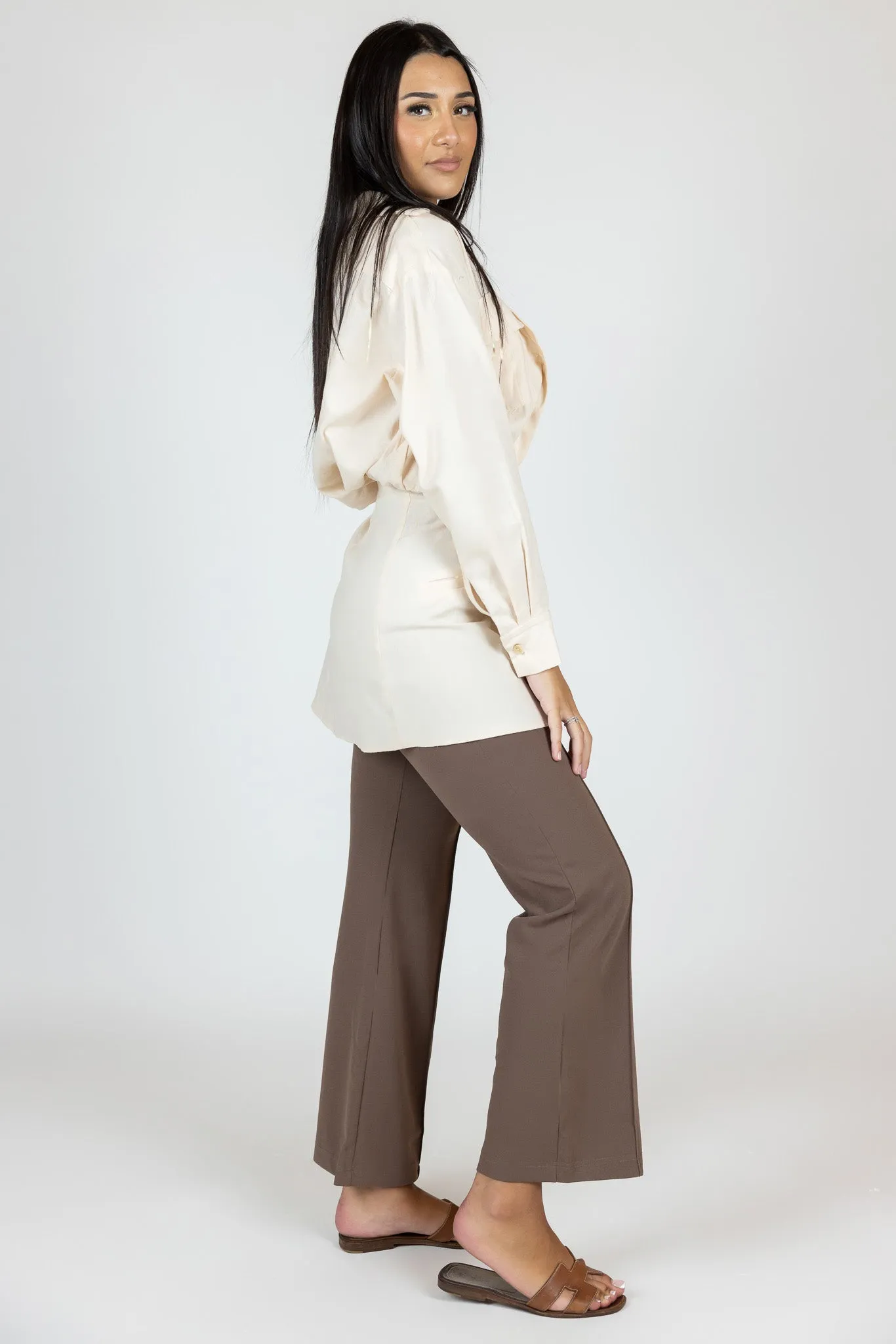 Cinch Puff Blouse