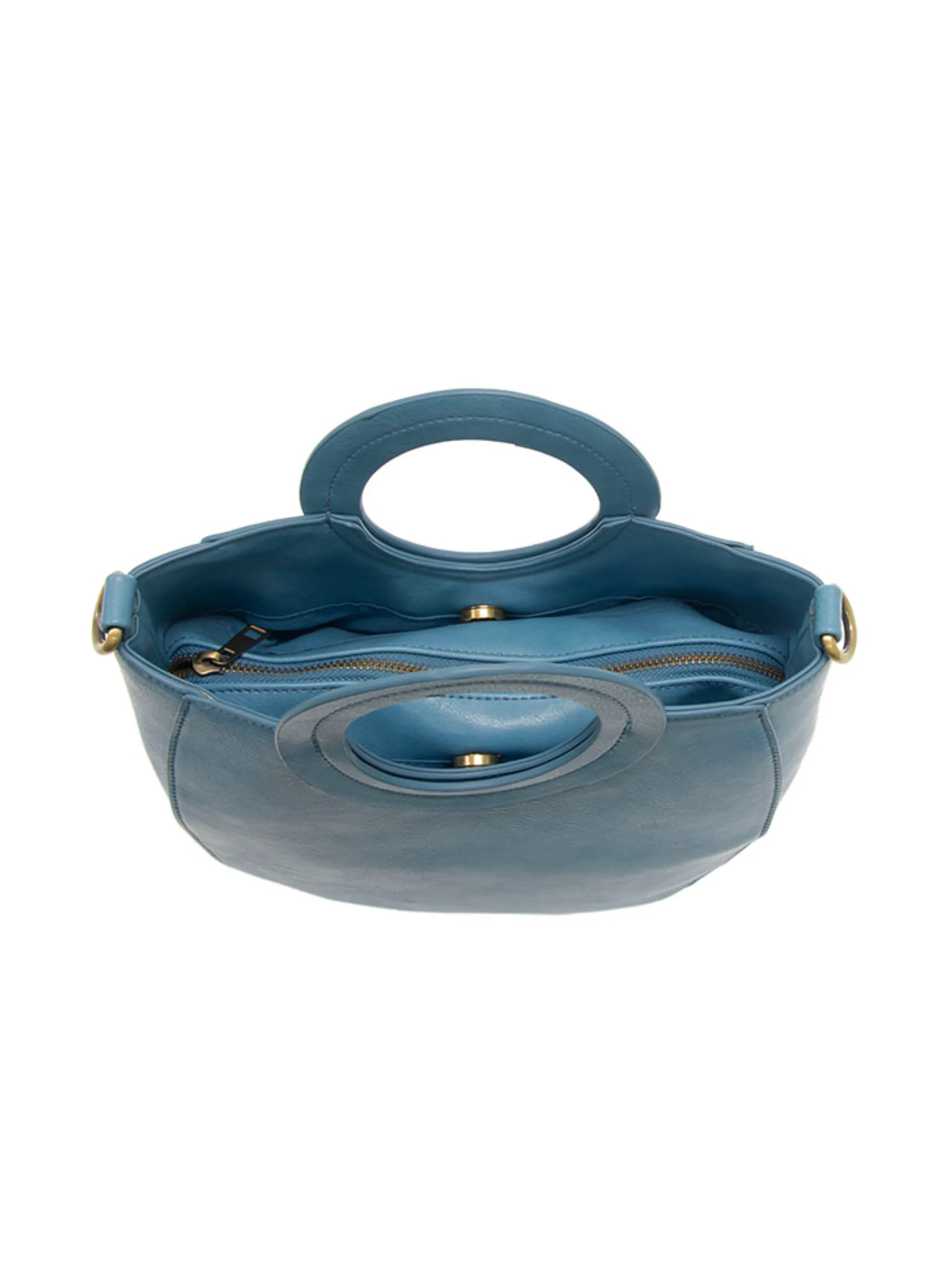 Coco Circle Handle Bag [Azure Blue-L8114]