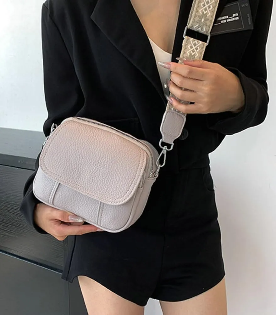 Crossbody Bag for Women Small Purse Trendy PU Leather Shoulder Totes Bag Hnadbag Satchel with Multi Pocket