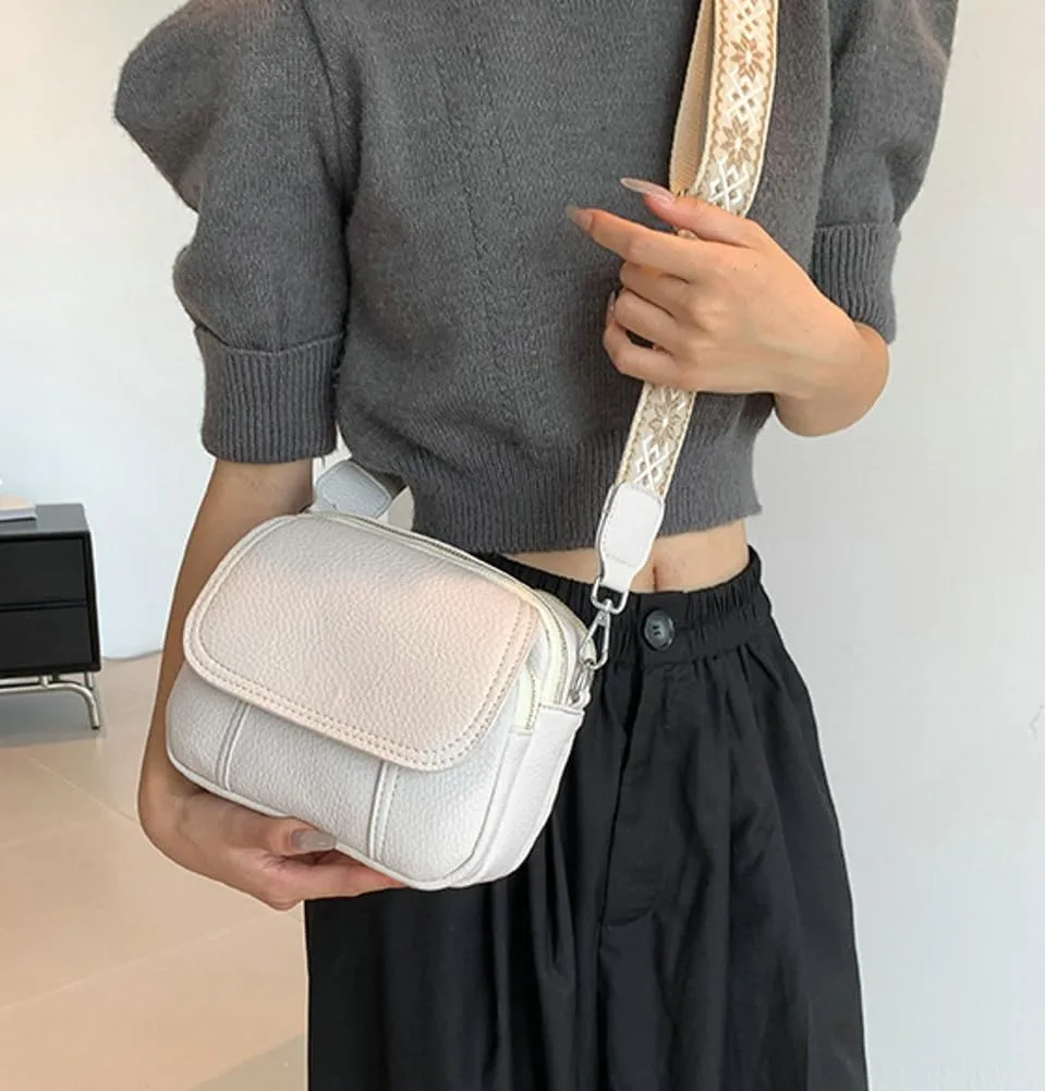 Crossbody Bag for Women Small Purse Trendy PU Leather Shoulder Totes Bag Hnadbag Satchel with Multi Pocket