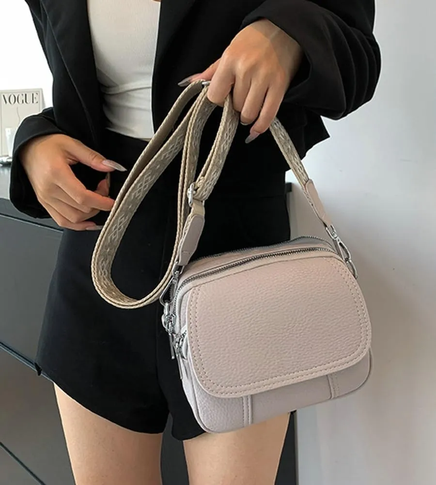 Crossbody Bag for Women Small Purse Trendy PU Leather Shoulder Totes Bag Hnadbag Satchel with Multi Pocket