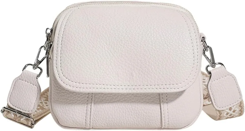 Crossbody Bag for Women Small Purse Trendy PU Leather Shoulder Totes Bag Hnadbag Satchel with Multi Pocket