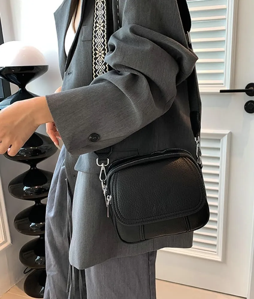 Crossbody Bag for Women Small Purse Trendy PU Leather Shoulder Totes Bag Hnadbag Satchel with Multi Pocket