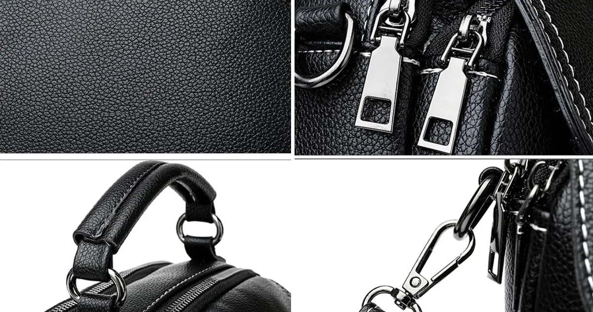 Crossbody Bag for Women Small Purse Trendy PU Leather Shoulder Totes Bag Hnadbag Satchel with Multi Pocket