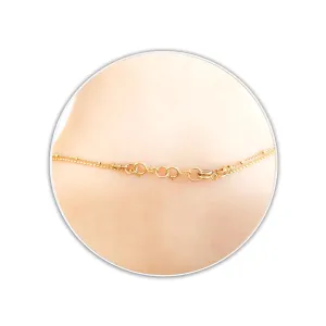 Dainty Necklace Detangler Layered Necklace Clasp Diamond Multi Necklace Clasp Converter 2 Necklace Connector Clasp Silver Gold Filled (Gold)