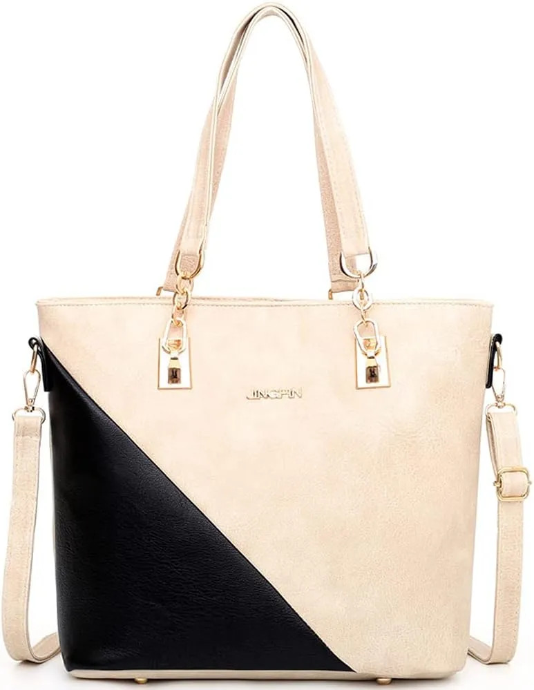 Dayfine 4 pcs Handbags set for Women Fashion Tote Shoulder Bag Purse PU Leather Satchel Chain Crossbody Bag Wallet Clutch