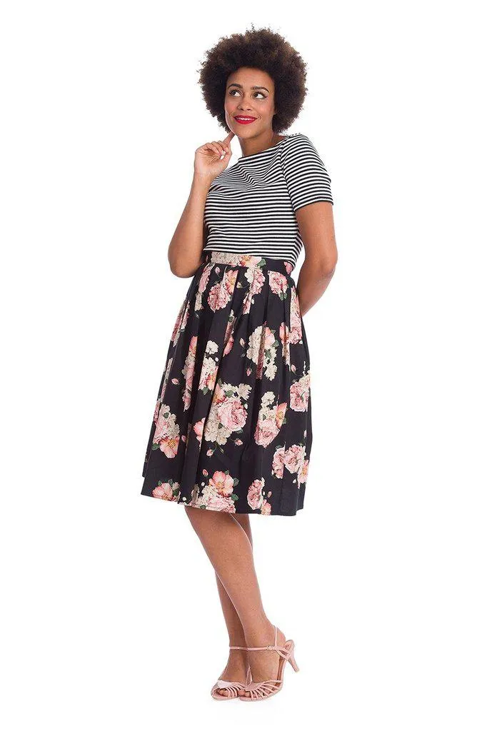 English Rose Pleated Skirt