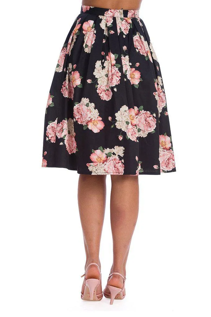 English Rose Pleated Skirt