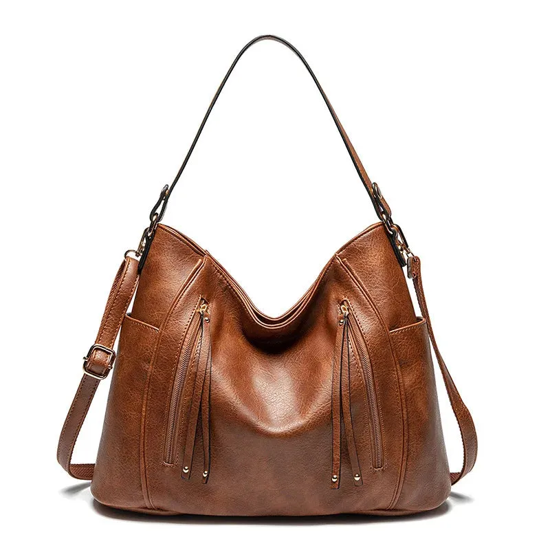 Evelyn - Elegant Leather Handbag