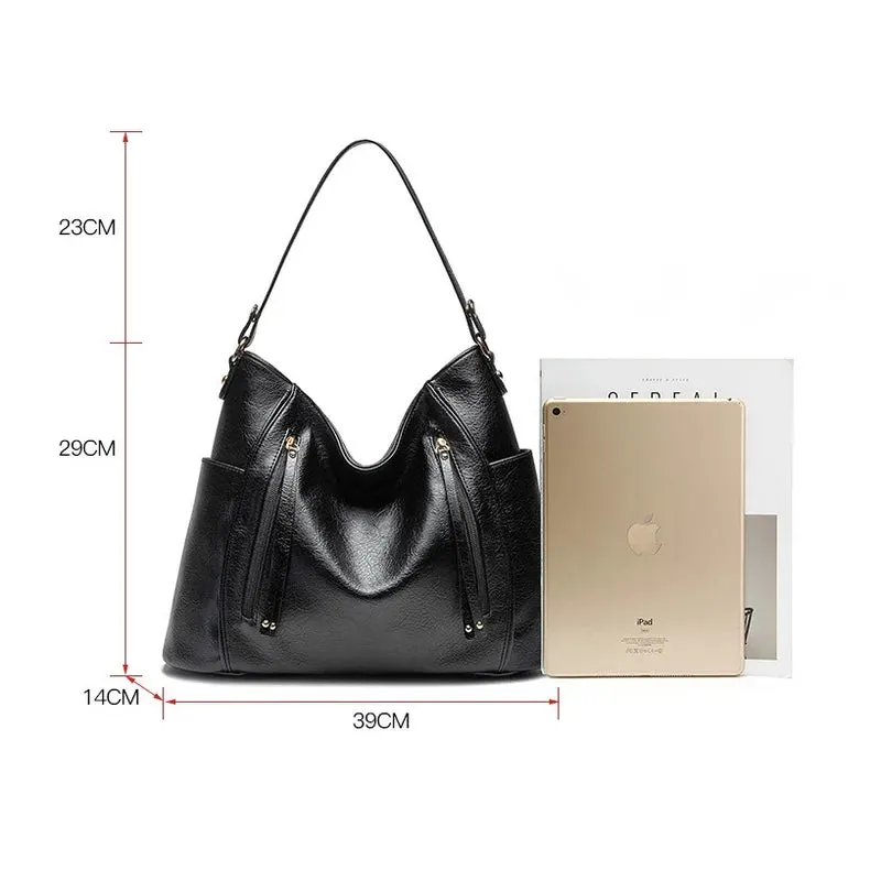 Evelyn - Elegant Leather Handbag