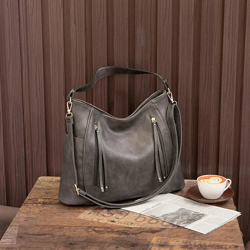 Evelyn - Elegant Leather Handbag