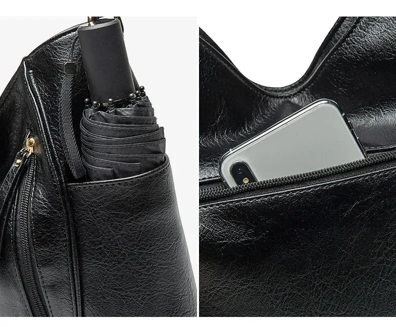 Evelyn - Elegant Leather Handbag