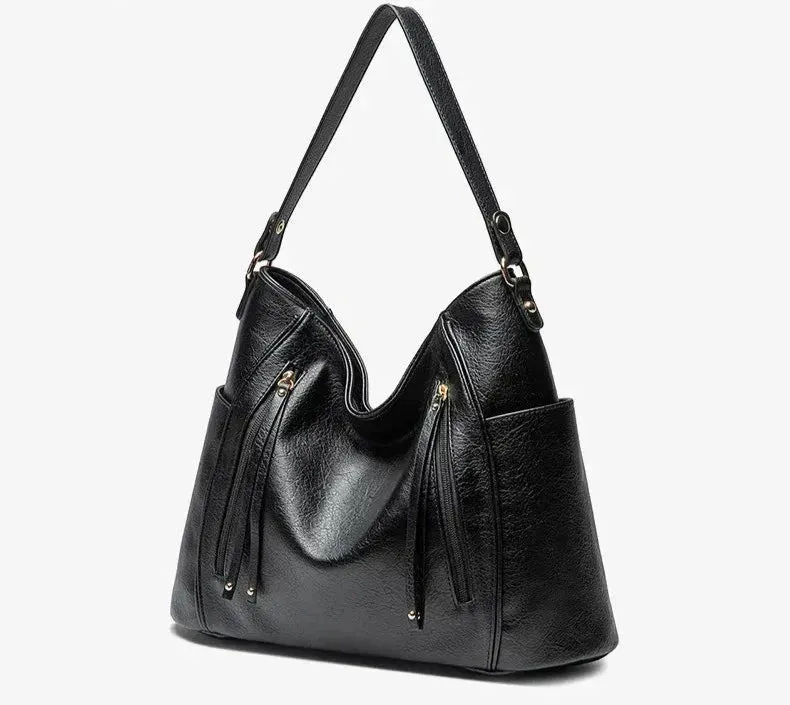 Evelyn - Elegant Leather Handbag