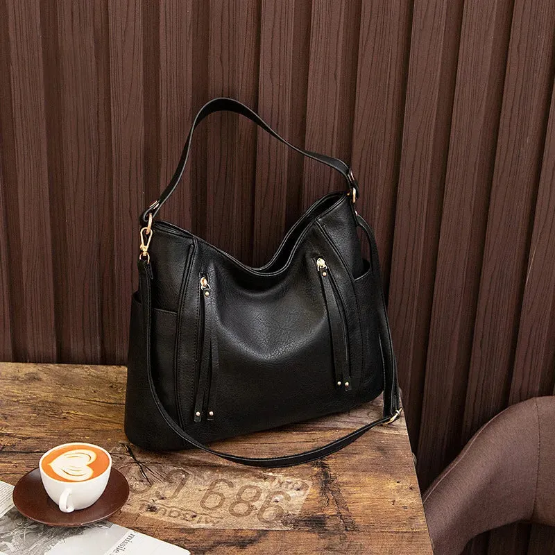 Evelyn - Elegant Leather Handbag
