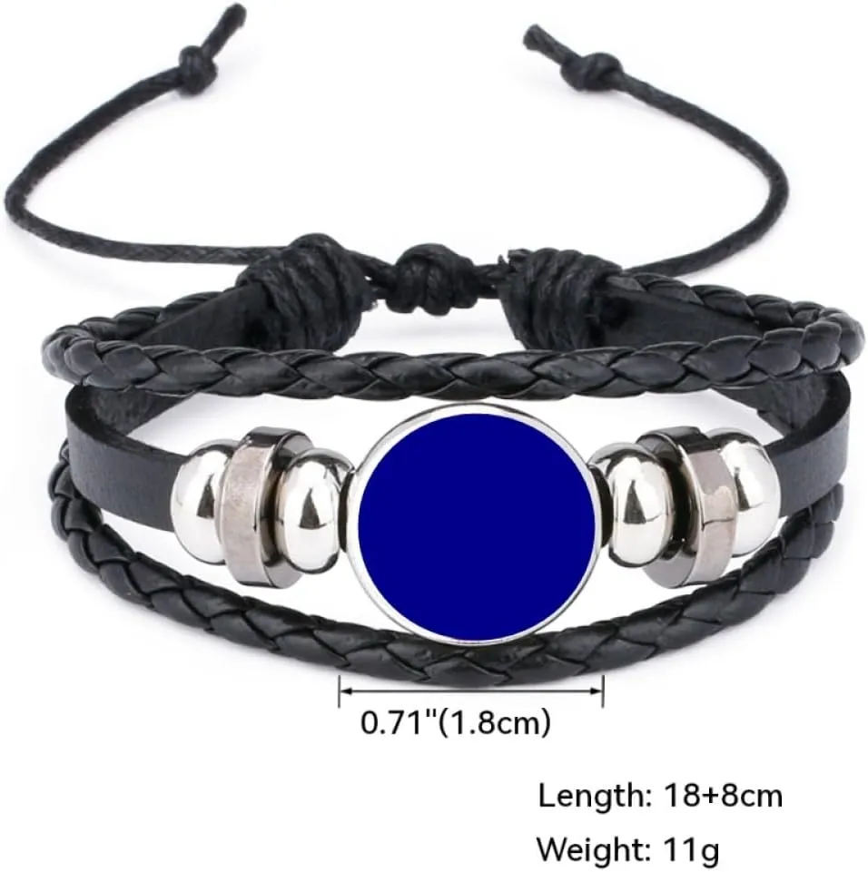 Fashion Kuwait Countries Flag Pendants,Kuwaiti Glass Cabochon Round Banner Pendant Necklace For Men Women,Nati