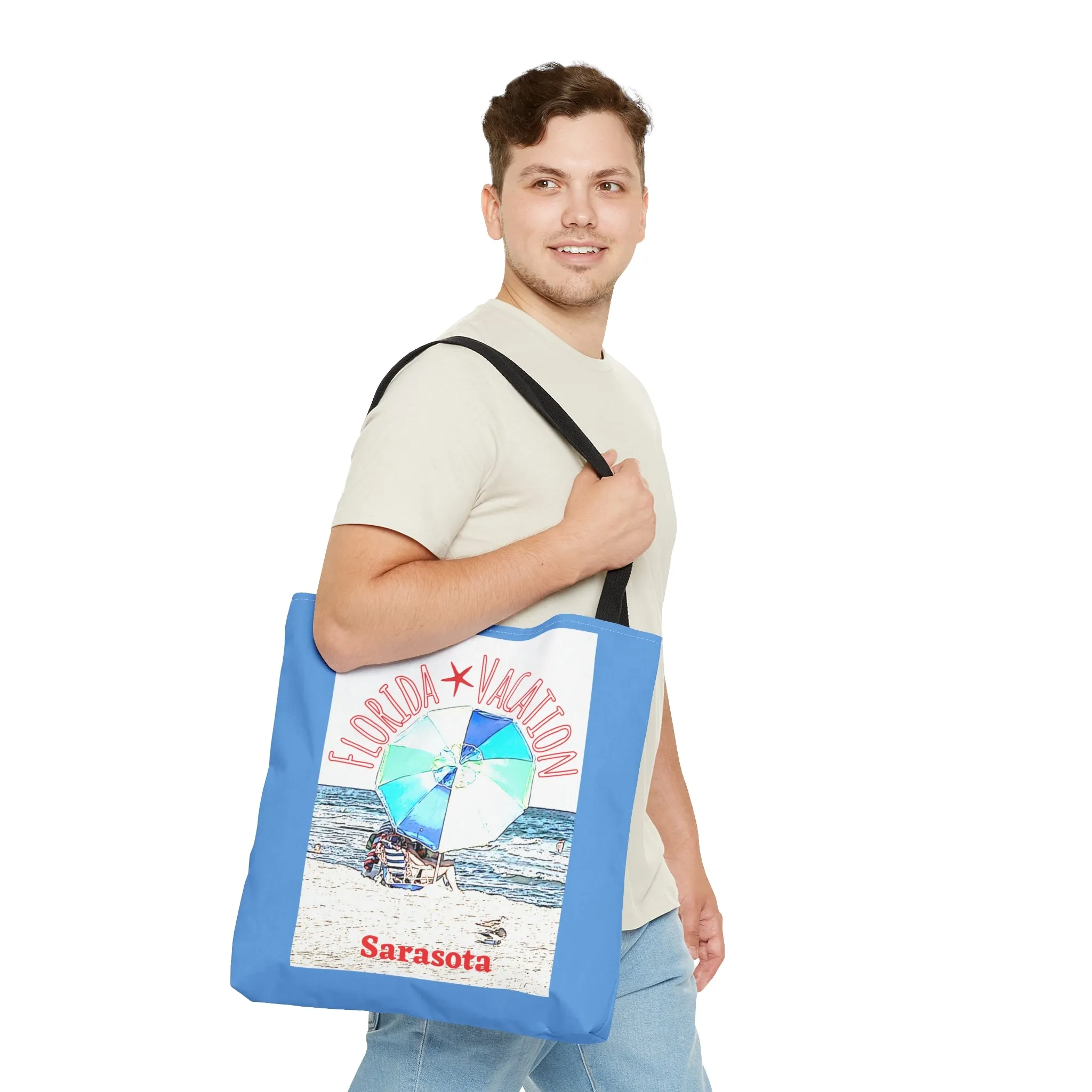 Florida Vacation Sarasota - AOP Tote Bag
